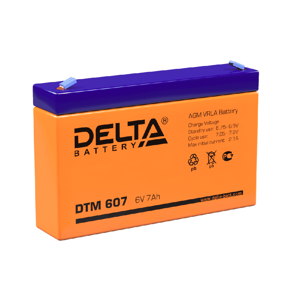 Аккумуляторная батарея DELTA BATTERY DTM 607